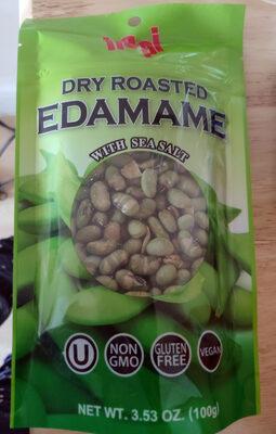 Hapi Dry Roasted Edamame Sea Salt package front