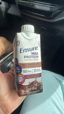 Ensure Max Protein Nutrition Shake Milk Chocolate package front