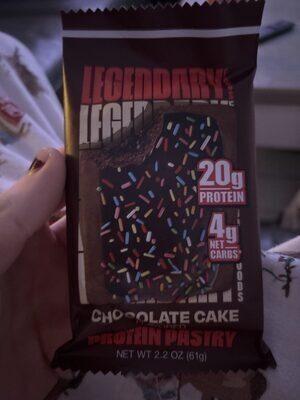 Legendary Foods Chocolate Cake Protein Pastry package front