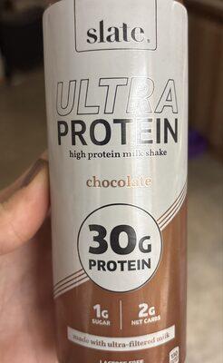 Slate Chocolate Ultra Protein Milk Shake package front