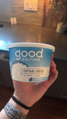 Good Culture 2% Low-Fat Classic Cottage Cheese package front