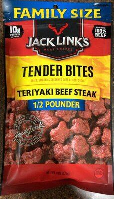 Jack Link's Teriyaki Beef Steak Tender Bites package front
