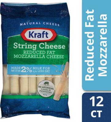 Kraft Mozzarella String Cheese package front