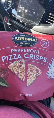 Sonoma Creamery Pepperoni Pizza Cheese Crisps package front