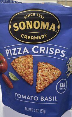 Sonoma Creamery Pizza Cheese Crisps Tomato Basil package front
