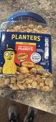 Planters Dry Roasted Peanuts package front