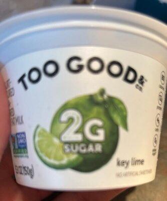 Two Good Key Lime Greek Yogurt package front