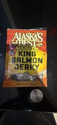 Alaska's Best Teriyaki King Salmon Jerky package front