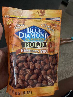 Blue Diamond Habanero BBQ Almonds package front
