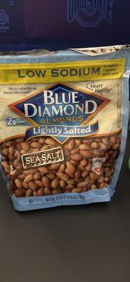 Blue Diamond Lightly Salted Almonds package front