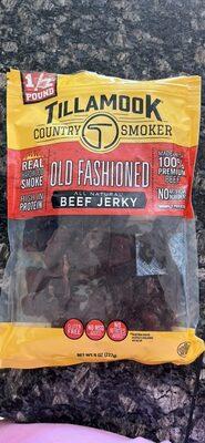 Tillamook Country Smoker Old Fashioned All Natural Beef Jerky package front