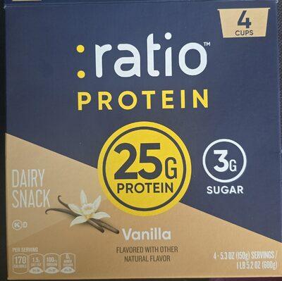 Ratio Vanilla Protein Yogurt package front