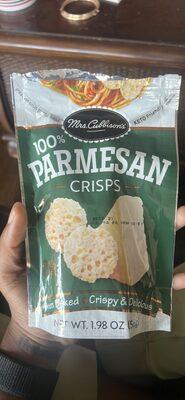 Mrs. Cubbison's Parmesan 100% Cheese Crisps package front