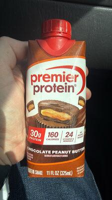 Premier Protein Chocolate Peanut Butter Protein Shake package front