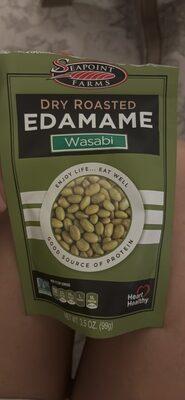 Seapoint Farms Dry Roasted Edamame Wasabi package front