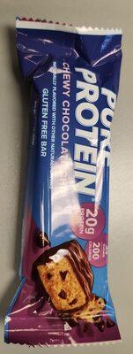 Pure Protein Chewy Chocolate Chip Protein Bar package front