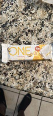 ONE Lemon Cake Protein Bar package front
