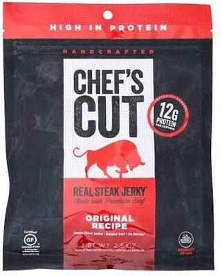 Chef's Cut Real Steak Jerky package front