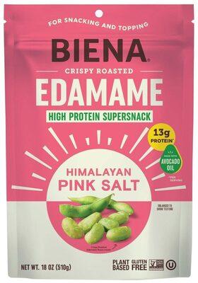 Biena Roasted Edamame Himalayan Pink Salt package front