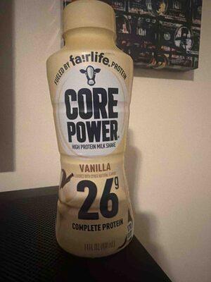 Fairlife Core Power High Protein Milk Shake Vanilla package front