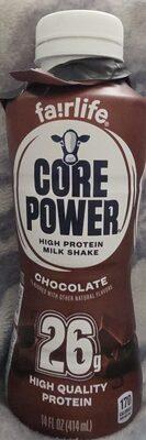 Fairlife Core Power High Protein Milk Shake Chocolate package front
