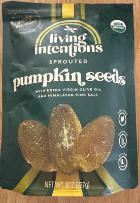 Living Intentions Sprouted Pumpkin Seeds package front