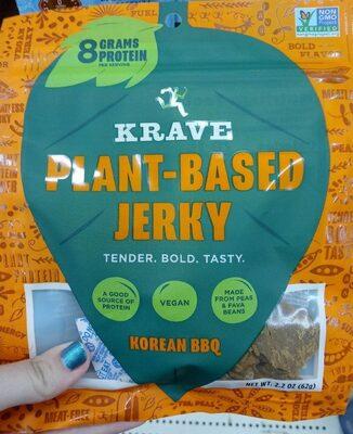 Krave Korean BBQ Plant-Based Jerky package front