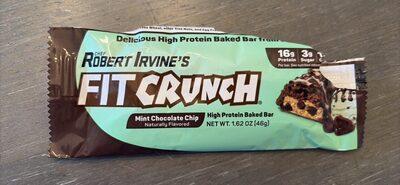 FitCrunch Mint Chocolate Chip High Protein Baked Bar package front