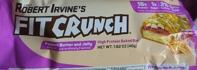 FitCrunch Peanut Butter and Jelly High Protein Baked Bar package front