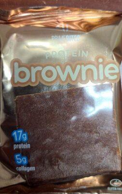 PrimeBites Protein Brownie Chocolate Fudge package front