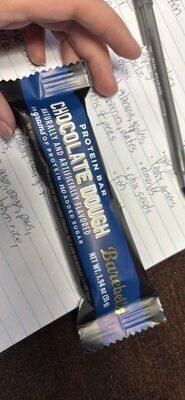 Barebells Chocolate Dough Protein Bar package front