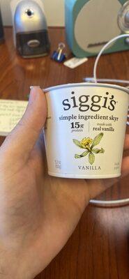 siggi's Vanilla Skyr package front