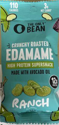The Only Bean Crunchy Roasted Edamame Ranch package front