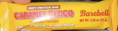 Barebells Caramel Choco Soft Protein Bar package front