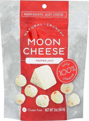 Moon Cheese Pepper Jack Crunchy Cheese Bites package front