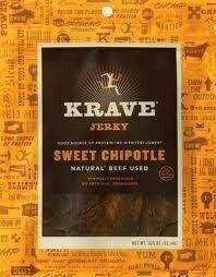 Krave Sweet Chipotle Beef Jerky package front