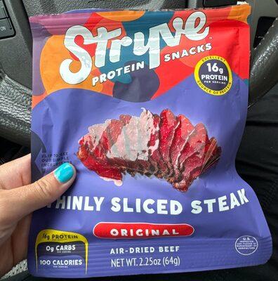 Stryve Original Beef Biltong package front