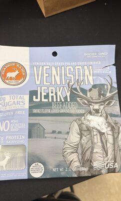Pearson Ranch Venison Beef Jerky package front