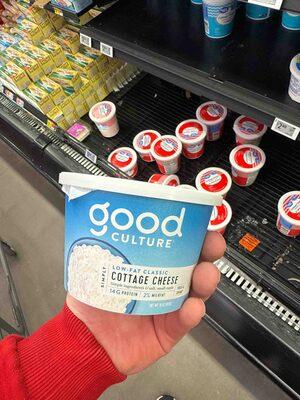Good Culture Low-Fat Classic Cottage Cheese package front
