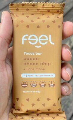 Feel Cacao Choco Chip Protein Bar package front
