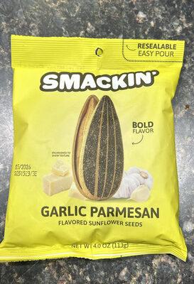 Smackin' Garlic Parmesan Sunflower Seeds package front
