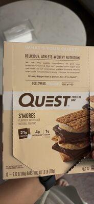Quest S'mores Protein Bar package front